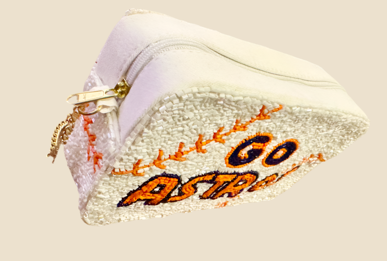 Astros Beaded Bag