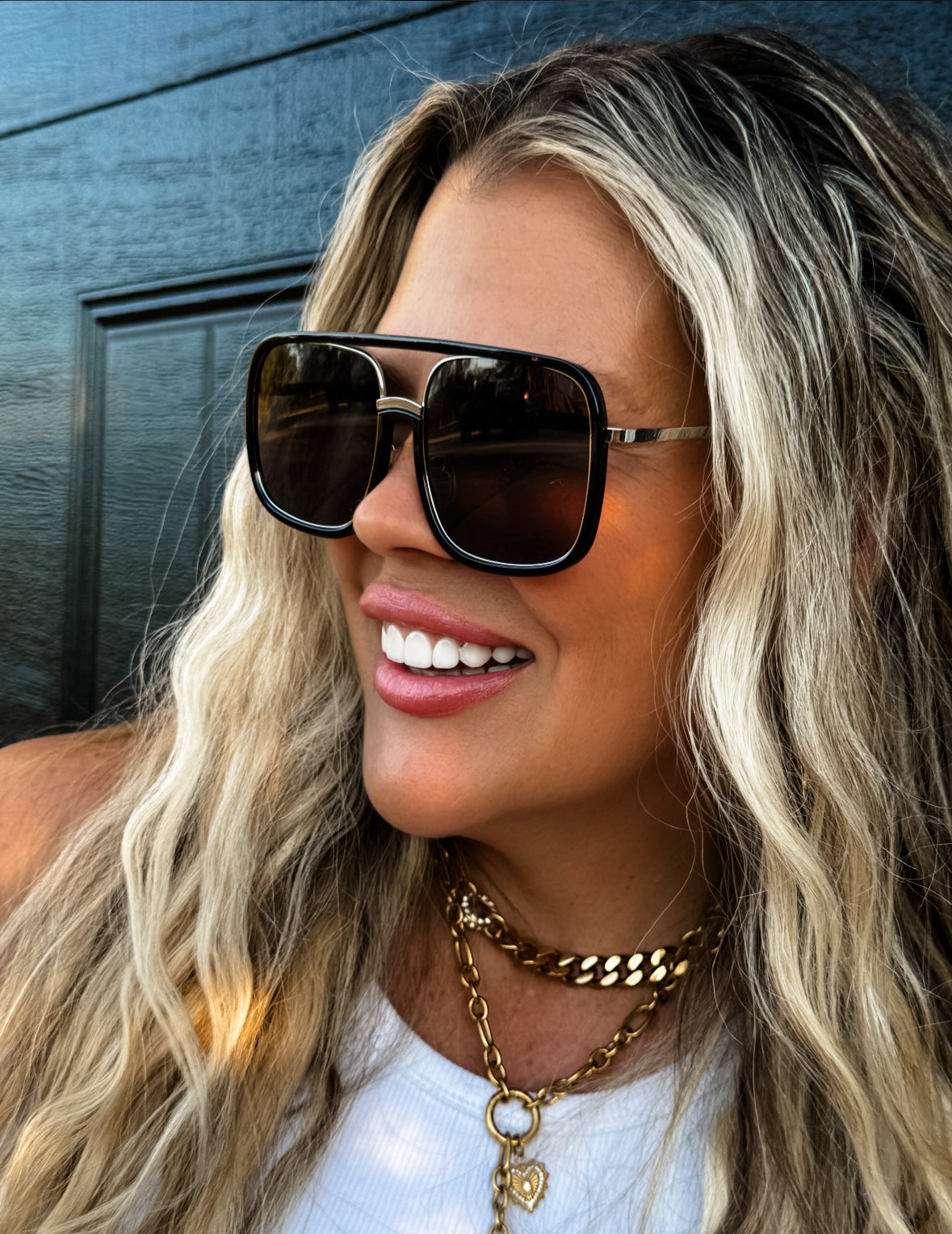 Golden Hour Midnight Sunglasses