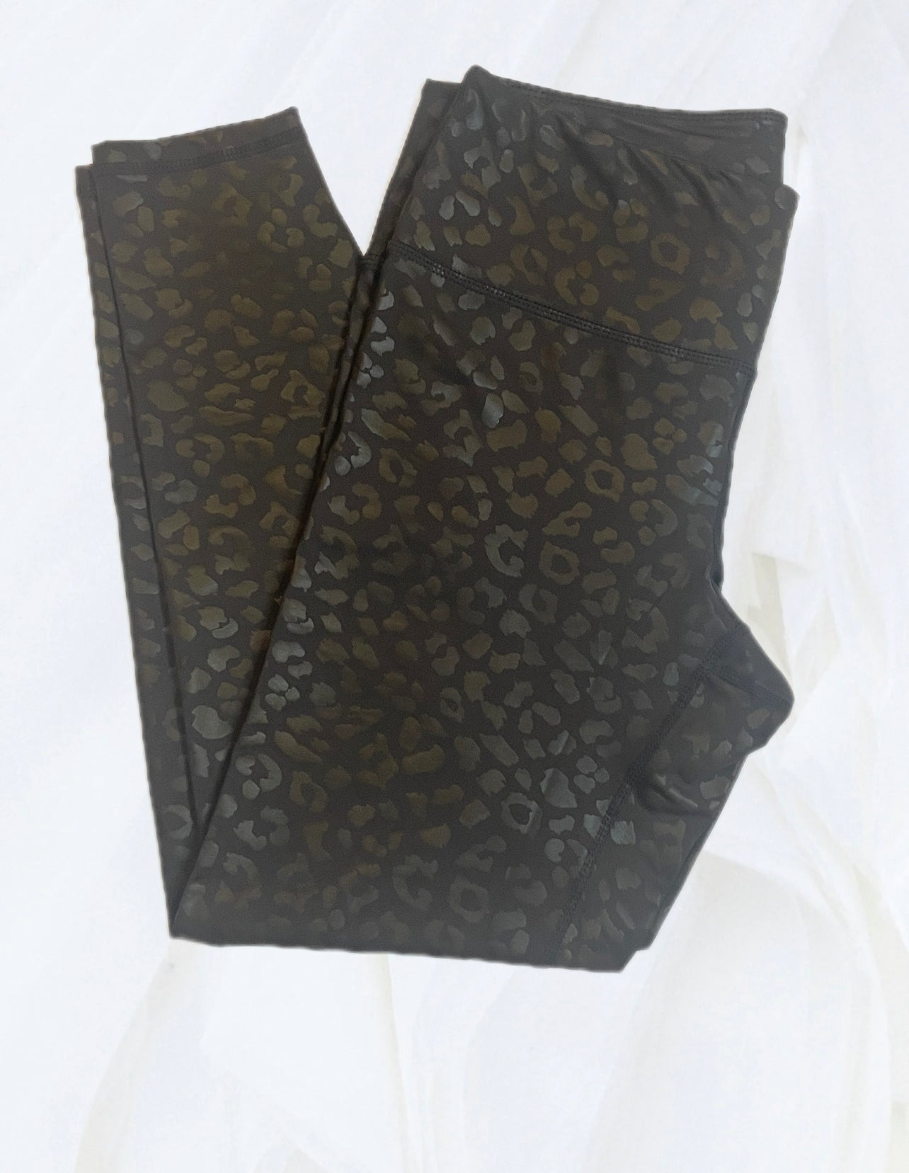 Curvy Leopard Chintz Full Length Leggings