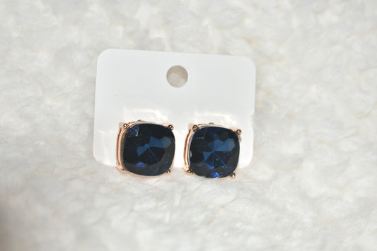 Large Navy Studs