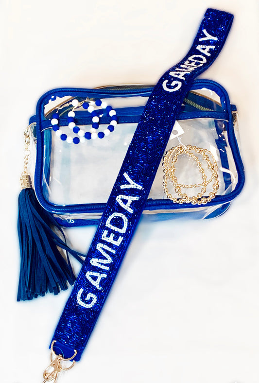 Game Day Beaded Bag Strap