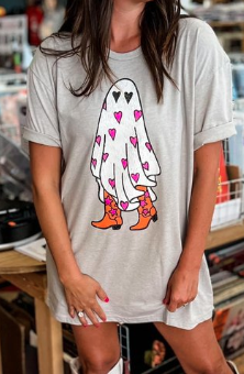 Boo In Boots Tee