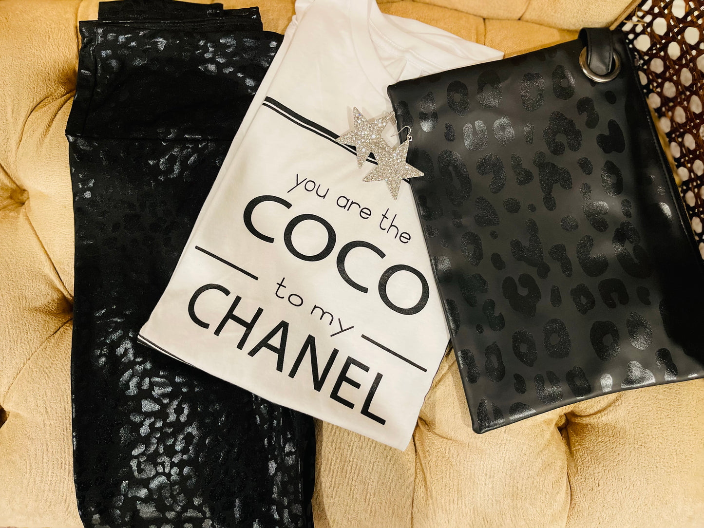 COCO to my Chanel Tee