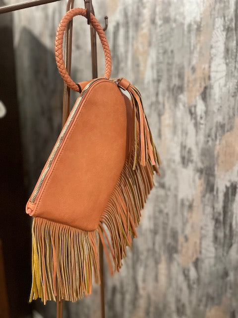 Fringe wristlet hot sale