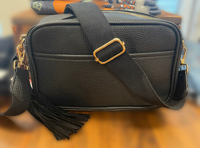 The Black Camera Crossbody Bag